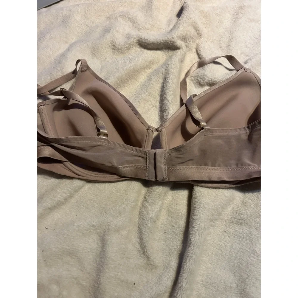 SOMA Lightest Lift Smooth Perfect‎ Coverage Bra 38DD Nude Beige T Shirt Bra